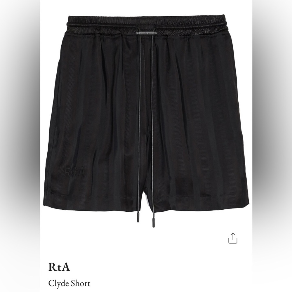 RtA Men's Charcoal Athletic Shorts